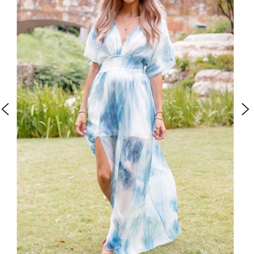 Amaryllis x Dani Austin Hazel Tie Dye Dress